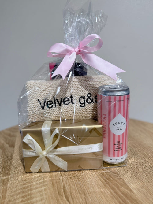 Velvet strandtas cadeau